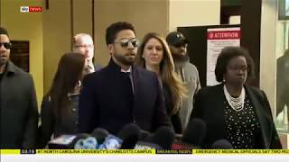 Jussie Smollett's blow to career (USA) - Sky News - 1st May 2019