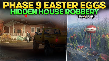 New Phase 9 Update Hidden Easter Eggs in Ontario Region SnowRunner Everything You Need to Snow