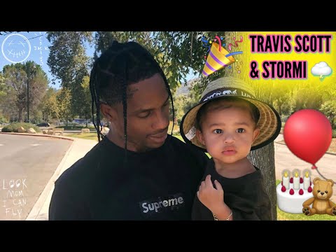 Video: Travis Scotts Familie Trifft Stormi