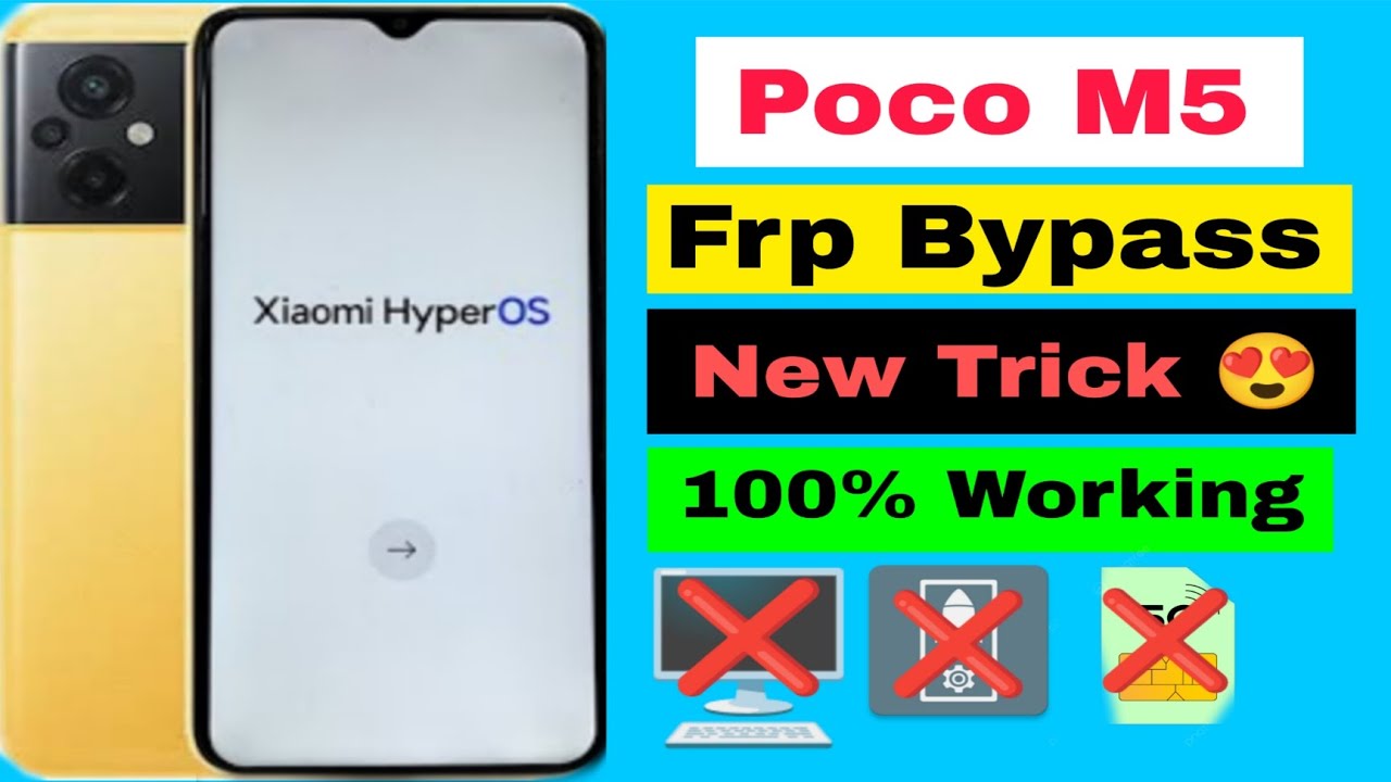 Poco M5 Frp Bypass | M5 Frp Bypass | Poco Frp Bypass |Activity launcher Not Working❌ Poco Frp Bypass
