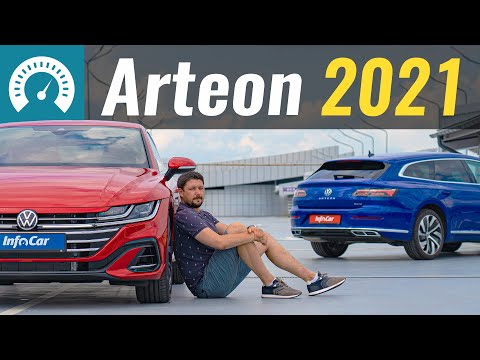 Arteon 2021 Shooting Brake или лифтбек? Тест-драйв нового VW Arteon