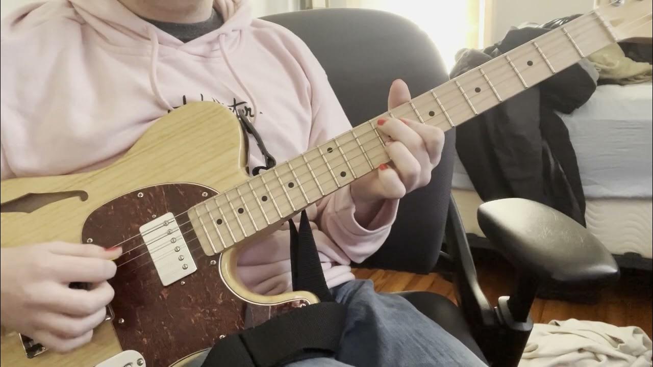 Standard tuning Midwest Emo Riff Cherry Blossom YouTube