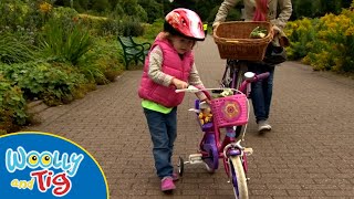 @WoollyandTigOfficial - Tig's Bike Ride | TV Show for Kids | Toy Spider