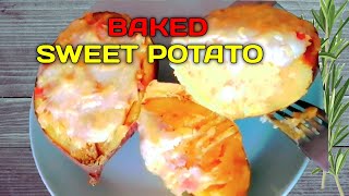 Baked Sweet Potato Recipe Food Diary Yolly C Digital Diary