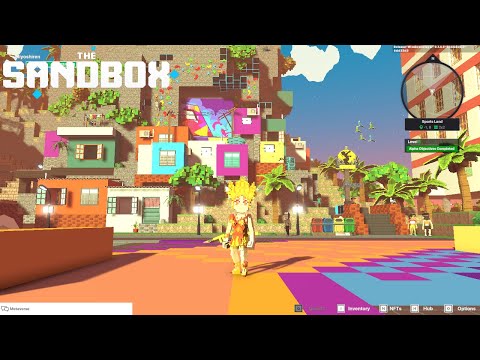 The Sandbox Alpha Season 3 - All Quest Sports Land Speedrun Walkthrough