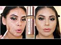 NEW MAKEUP REVOLUTION CONCEAL & DEFINE FOUNDATION: FIRST IMPRESSION + WEAR TEST! | JuicyJas