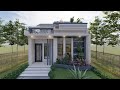 Adorable Design | Small House 3 BEDROOM + BALCONY | (56 SQM) | 23 by 26 | Small House 7x8 Meter