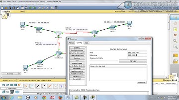 08 - VLSM Con Enrutamiento Estático en Packet Tracer (CYERD)