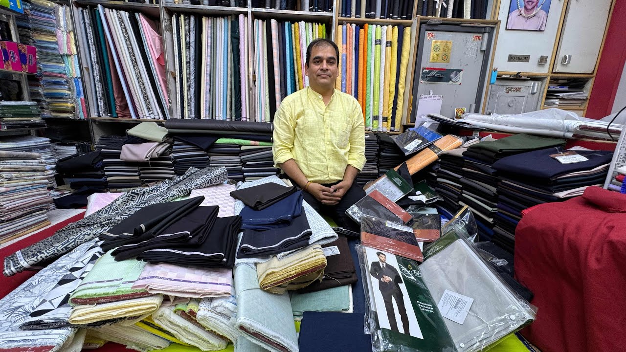 Chickpet Wholesale Imported Suiting & Shirtings | Best Fabric Market in Bangalore
