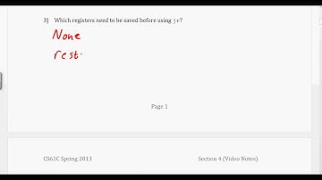 Section 4 - Part I - Know Your Conventions