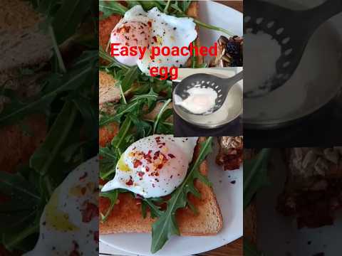 Easy poached eggs