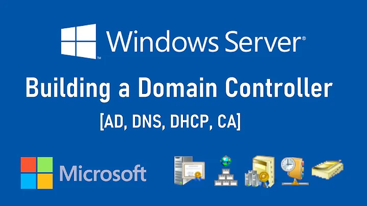 How To Setup A Windows Domain Controller (AD, DNS, CA, and DHCP)