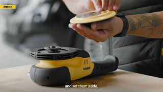 How To Replace The Backing Pad On The Polaros Rp 600