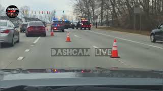 DashCam Captures Live Accident in Delaware #carcrashes #dashcamlive 