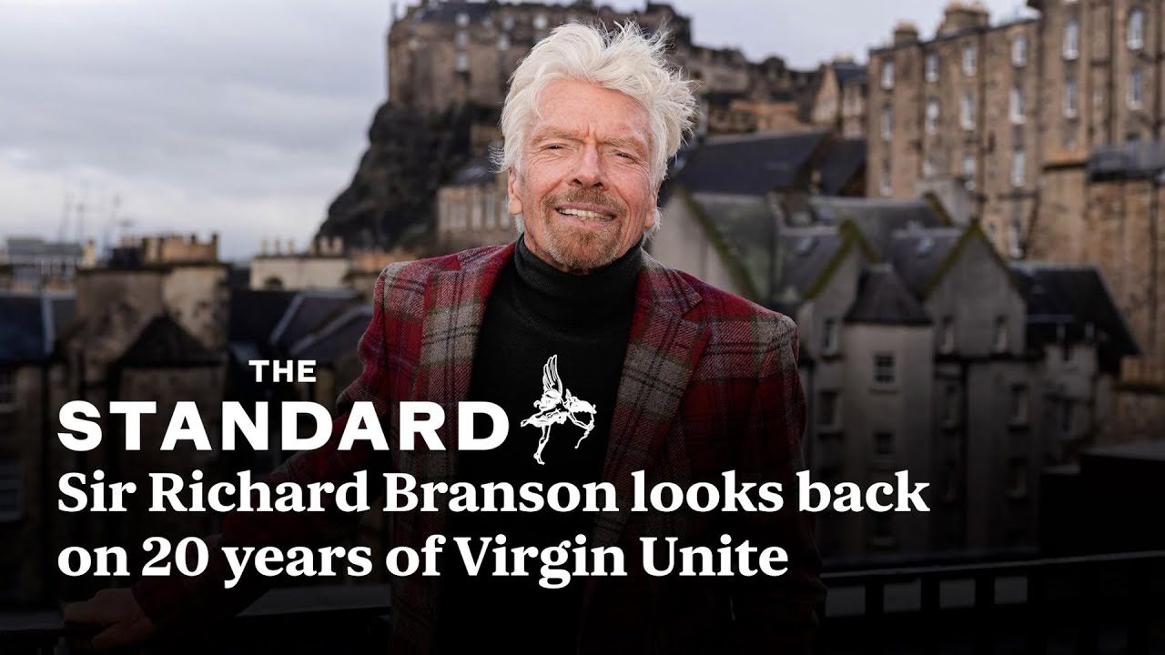 Sir Richard Branson looks back on 20 years of Virgin Unite