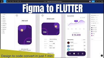 Figma to Flutter automatically convertor | how to convert figma design into flutter code