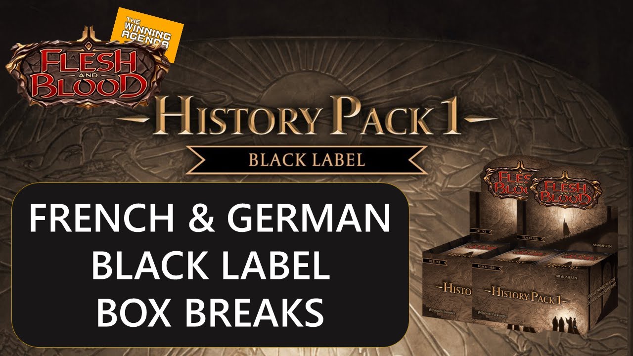 flesh and blood history booster box Flesh and Blood main image 1