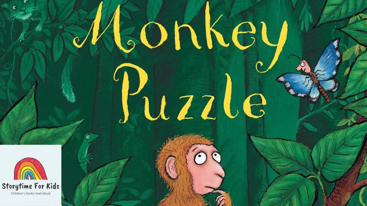 Storytime for kids read aloud - Monkey Puzzle by Julia Donaldson - YouTube