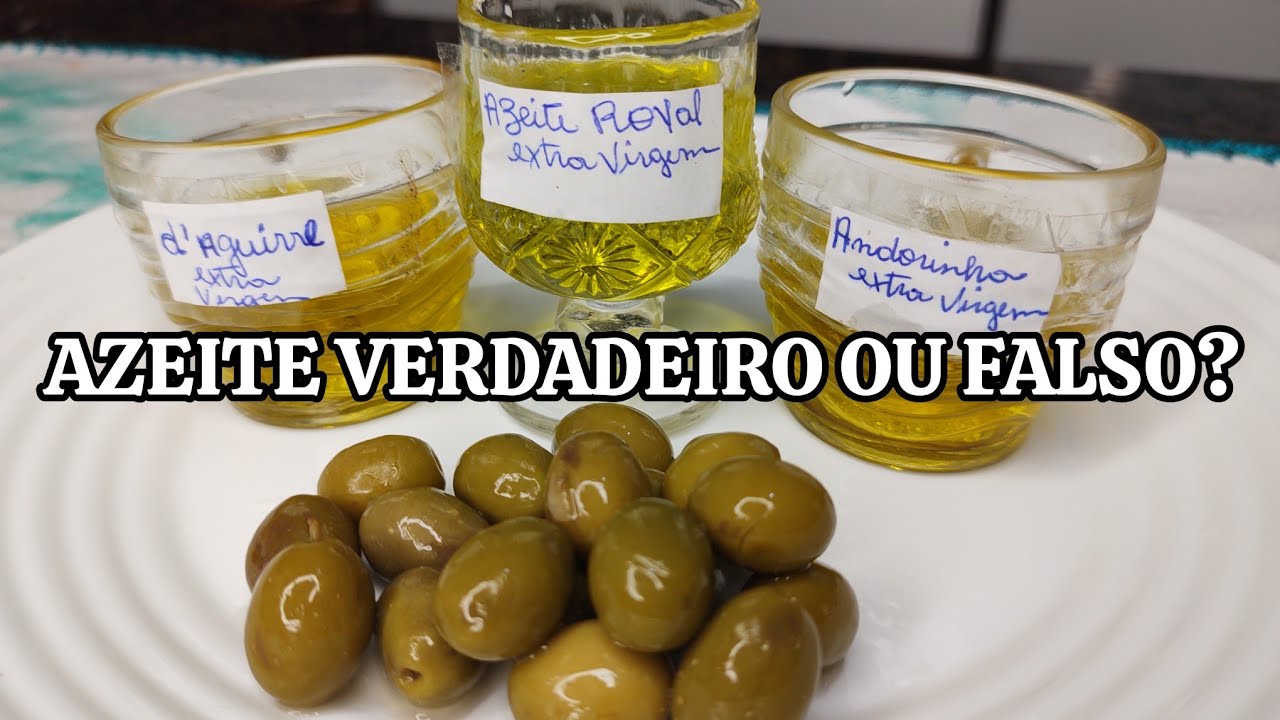 Como saber se o azeite de oliva é verdadeiro ou composto? | Vanuza ...