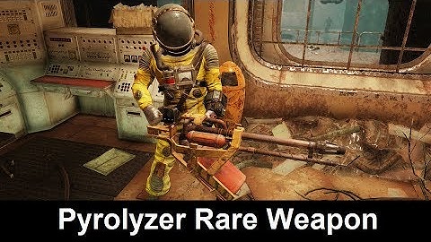 Fallout 76 Tracking Unknowns Walkthrough Pyrolyzer Rare Weapon