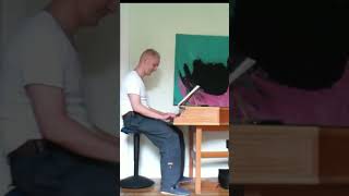 Me Playing Boogie Woogie On a REAL HARPSICHORD #Shorts