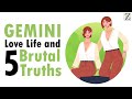 Love Life with GEMINI WOMAN & 5 BRUTAL Truths