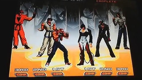 KOF 2002 UM - CPU Level 7 TRK vs KIK