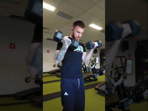 DB Bicep Curls - Slowed Tempo