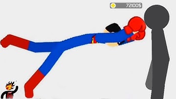Stickman Backflip Killer 3 Superman Compilation / Android Gameplay HD