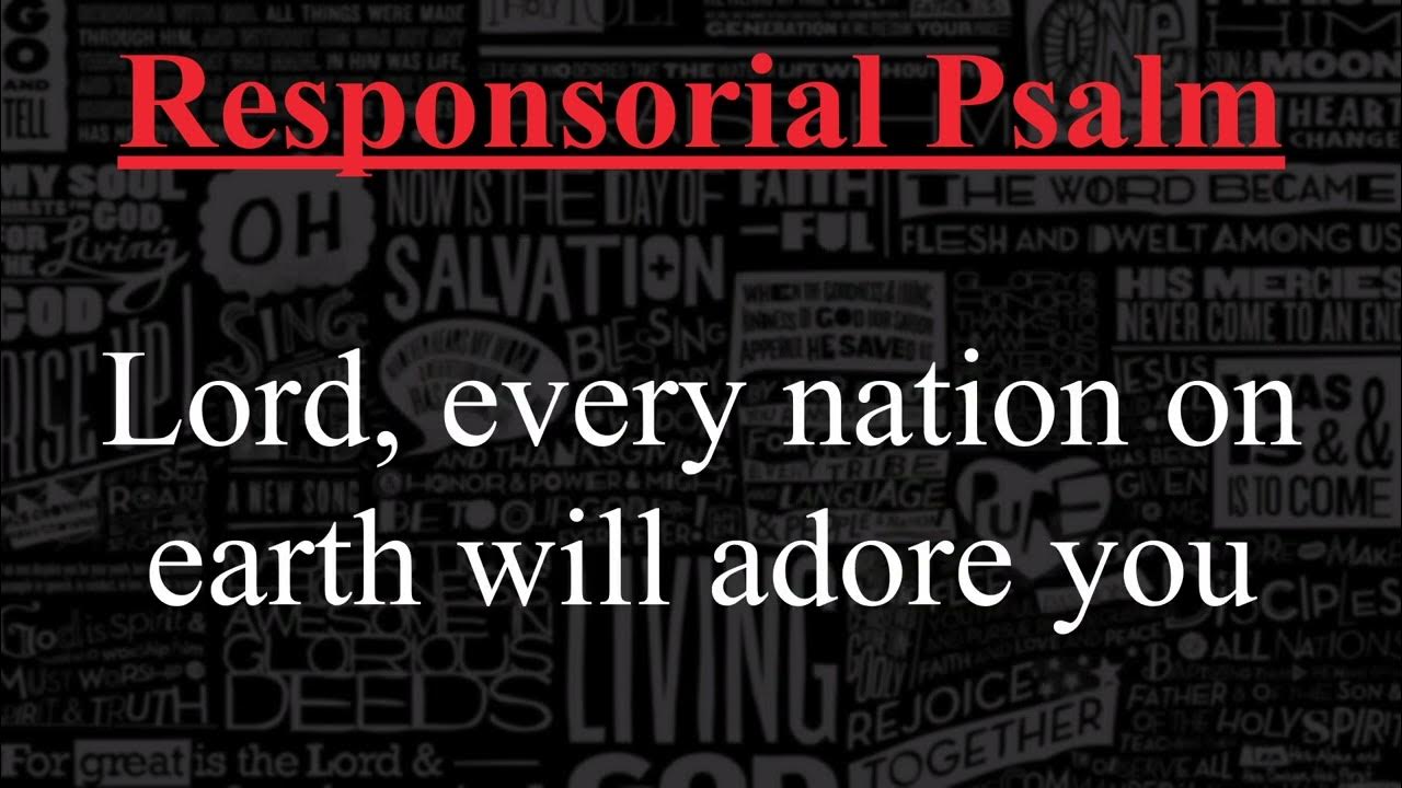 [CANTOR] The Epiphany of the Lord Respond & Acclaim 2022 YouTube