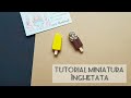 Miniature Ice Cream Polymerclay TUTORIAL