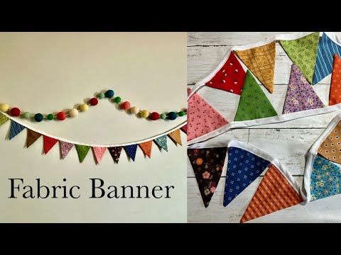 Tutorial Banner Bendera Kain || Menggunakan charm pack