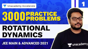 Rotational Dynamics Part-1 | 3000 Practice Problems | IIT-JEE 2021 Physics | Pankaj Singh |