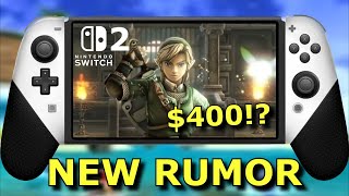 Should we believe the new $400 Switch 2 RUMOR?