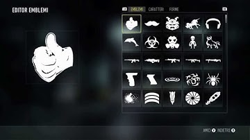 COD Advanced Warfare FAHLT Emblem Tutorial #1 - FAHLT ALUMH
