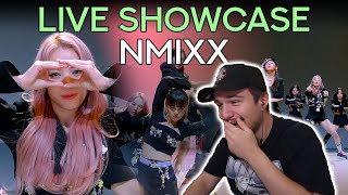 Reacting to NMIXX - 'O.O' + 'TANK' Live Debut Showcase Performance | my favourite gg performers