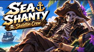 Skeleton Crew | Sea Shanty | Pirate Folk | A Drunken Skeleton Shanty | Lyrics Video