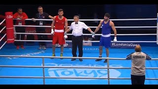 2020 Tokyo Olimpiyat Oyunları Avrupa Kota Müsabakaları 91 Kg Mücahit Ilyastur - Rauf Rahimovaze