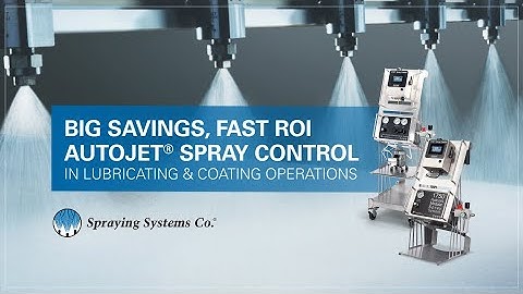 AutoJet 1750+ Spray Control in Lubricating & Coating