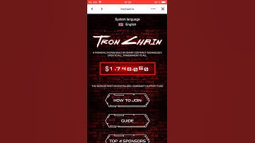 How to join TRXchain.io using Dapp pocket on iPhone?