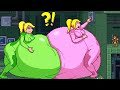WAIT!! SAMUS🚨 THAT'S TOO MUCH FOOD!!! 😰💔 - 【She eats dwarfs!!】🍔💔💀