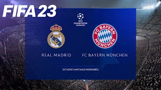Real Madrid vs. FC Bayern München | Champions League Semi-Finals @ Estadio Santiago Bernabéu FIFA 23