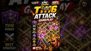 🤯 invincible attack strategy on Town Hall 16