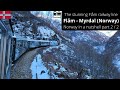 Norway in a Nutshell part 2 of 2 Flåmsbana from Flåm to Myrdal. A beautiful scenic railway journey