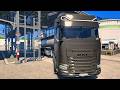 Delivering Through Germany in a Custom DAF XG+ | #ets2 1.59