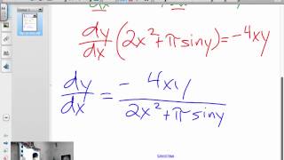 AP Calculus Chapter 3 Test Problem 36