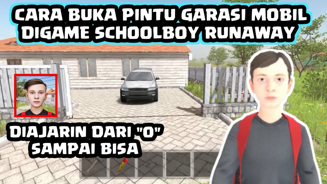 Cara Buka Control Panel Pintu Garasi Mobil Di Game SchoolBoy Runaway Cara Buka Control Panel Pintu Garasi Mobil Di Game Schoolboy Runaway