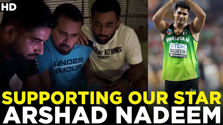 Supporting Our Star, Arshad Nadeem, From Multan 🌟 | PCB | MA2A