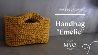 How to crochet the Handbag "Emelie" | Virka väskan "Emelie"