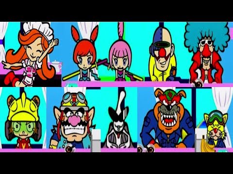 WarioWare, Inc.: Mega Party Game$! - Full Stage Clear Walkthrough (All Characters)